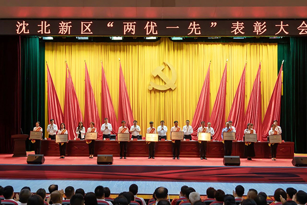 喜报 | 沈阳嘉越电力科技有限公司党支部荣获“沈北新区先进基层党组织”称号